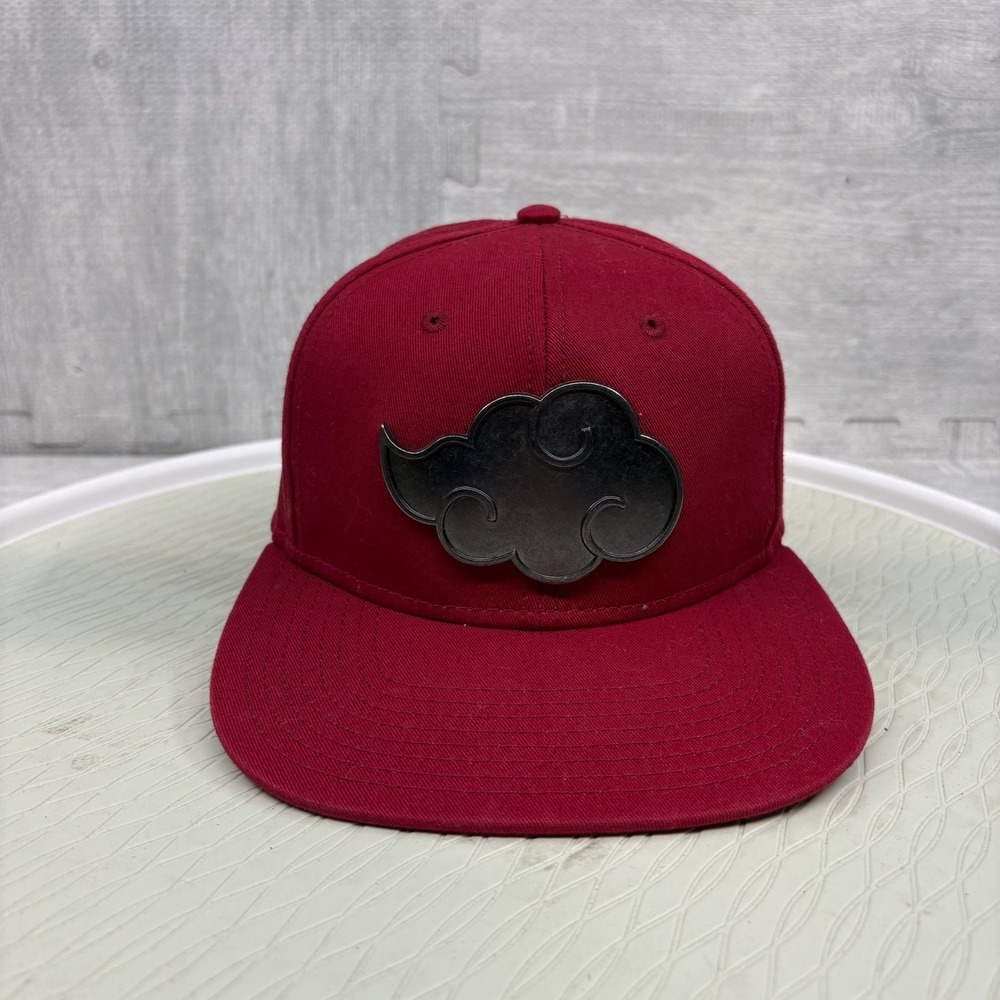 Naruto Hat Cap Snapback Red Cloud Logo Shippuden Anime Manga
